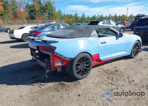 2020 Chevrolet Camaro Rwd 2Ss из США, поврежденный, VIN 1G1FH3D77L0110892